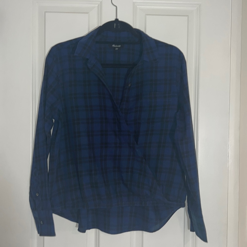 Madewell Cross Front Blouse